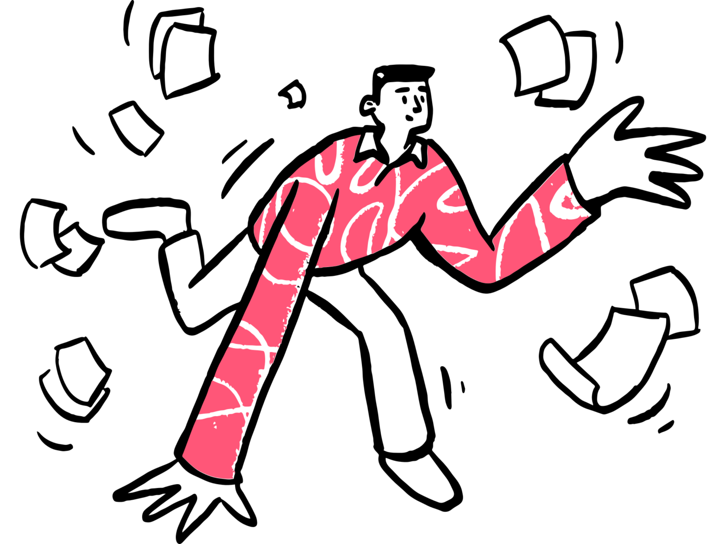 clumsy